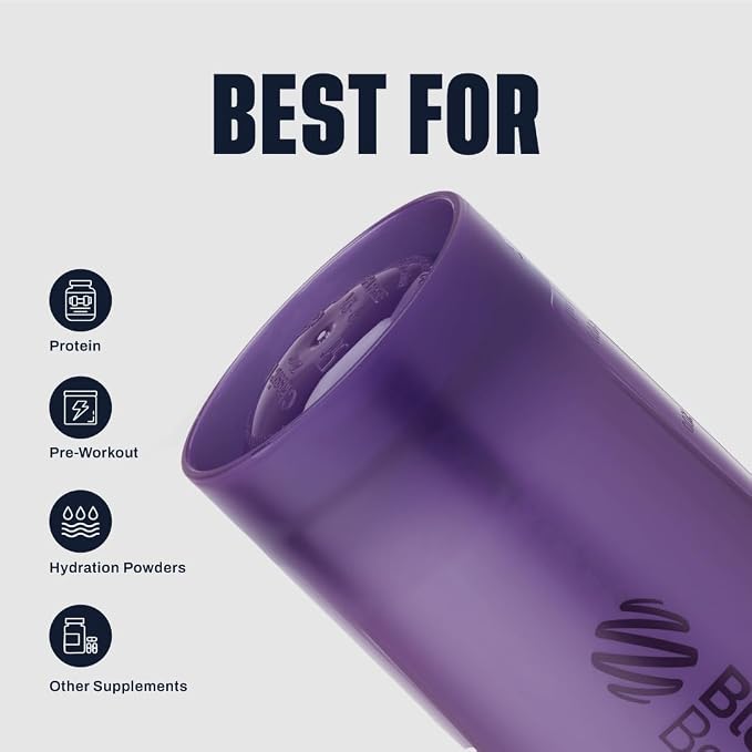 BlenderBottle Classic V2 Plastic Shaker Bottle 28oz Colors May Vary, 2-Pack