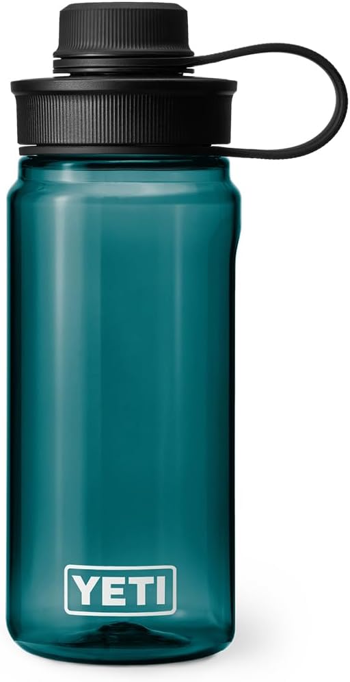 YETI Yonder Water Bottle with Yonder Tether Cap, Lightweight, Leakproof and BPA-Free
