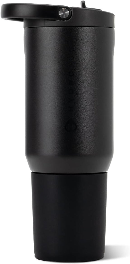 HydroJug Sport 20 oz Insulated Stainless Steel Water Bottle, Black