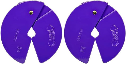 Micro Gainz 2.5LB Dumbbell Fractional Weight Plates, 2-Piece