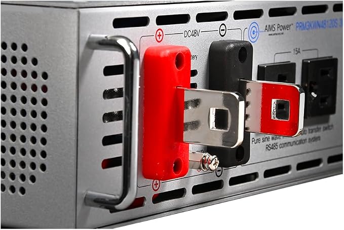 AIMS 3000W NEG. 48V Rack Mount Inverter to 120 Volt AC – 1U (-48V)