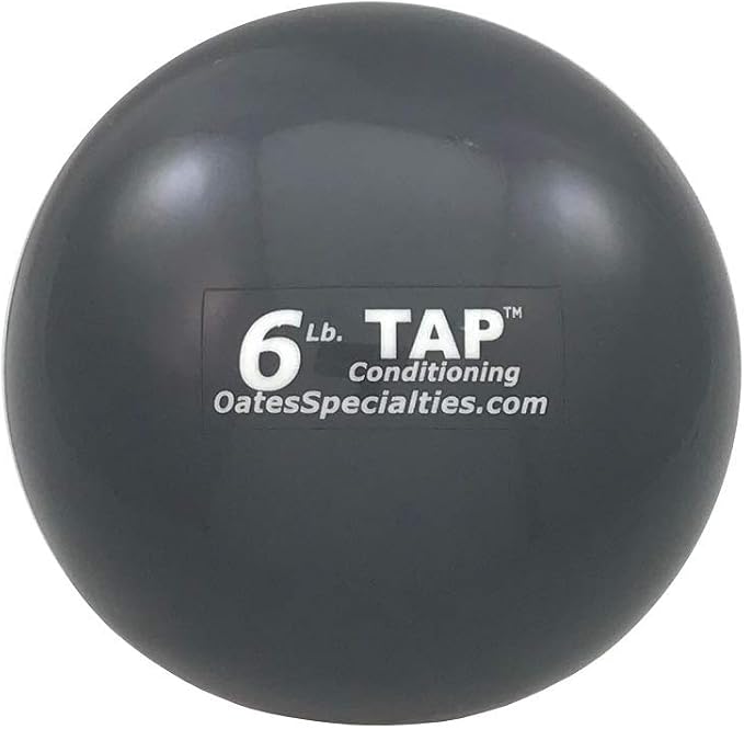 TAP Conditioning Mini-Medicine Ball | Used As a Replacement for Small Dumbbells | Used for Indoor Shot Put (Training Only) | Increase Grip Strength | Use for Slams, Tosses, and Throws