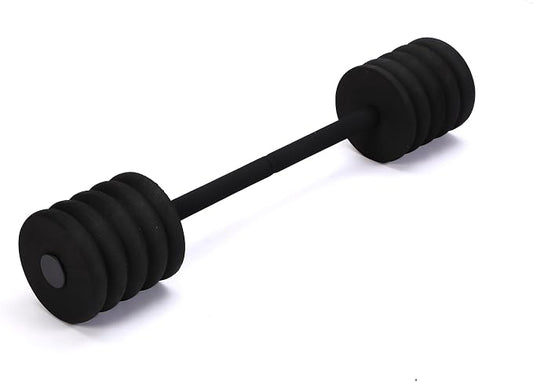 Soulchen Long Aquatic Exercise Dumbbells Pool Exercise Foam Water Weights Dumbbell Aquatic Pool Barbells with High Density EVA Foam for Swim Water Aerobics Workouts Loss