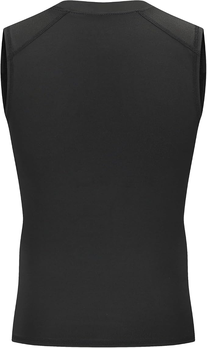Youth Boys Sleeveless Compression Shirt Basketball Football Undershirt Quick Dry Kids Athletic Tank Tops for Workout