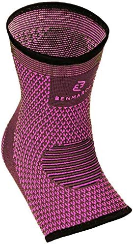 Benmarck Achilles Tendon Support Brace, Plantar Fasciitis Sock, Ankle Compression Sleeve For Running, Tendonitis and Flat Feet Relief