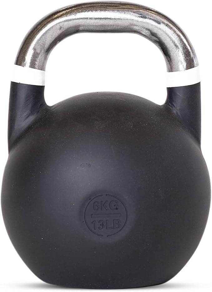 Competition Kettlebells [Bells of Steel] Kettle Bell Weights, Pro Grade Kettle bell for Full Body Workouts, 33mm Starter Size Handle or 35mm Competition Standard Handle Kettlebell