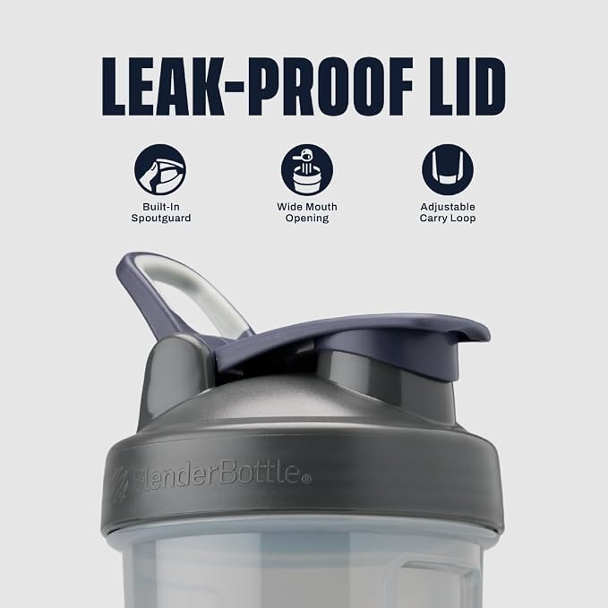 BlenderBottle ProSeries Tritan Shaker Bottle 28 oz Grey