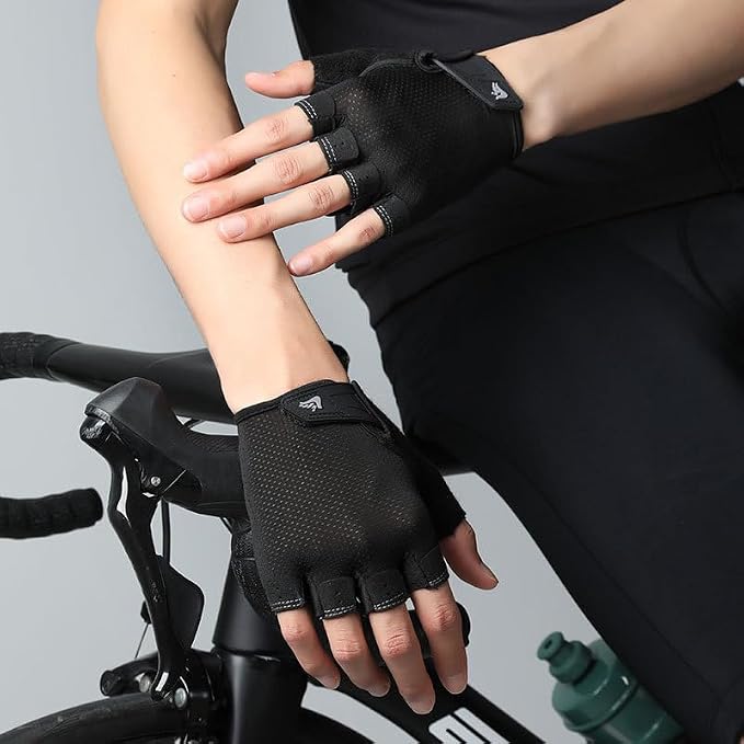 Eohak Workout Gloves for Women Men Full Palm Protection Breathable Training Gloves