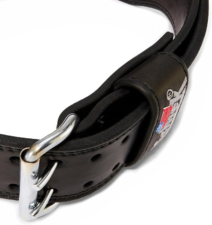 Schiek Jay Cutler Signature Leather Belt - Comfortable Weight Lifting Belt