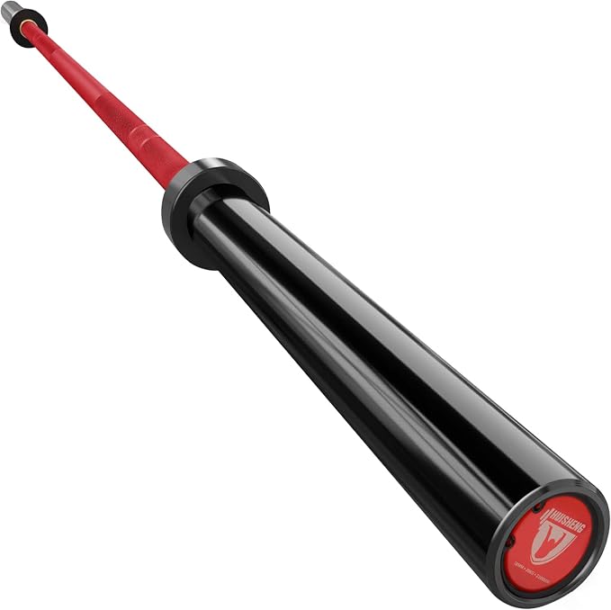 7ft Olympic Barbell for Strength Training, Olympic Weightlifting | 500 700 1000LBS Capacity, 2 Inch 45lb Weight Bar for Squat, Home Gym Fitness Equipment, Bench Press, Deadlift, Powerlifting