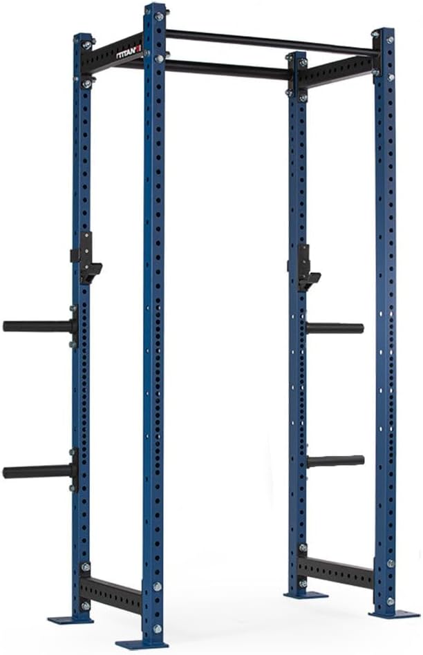 Titan Fitness T-3 Series Power Rack, 1,100 LB Capacity Cage for Weightlifting and Strength Training
