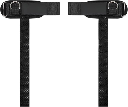 Ekkovision EKKO Weight Lifting Straps With Cuffed D Ring, Wrist Support for Men, Heavy Duty Thick Comfortable Lifting Straps, Secure Fit, Enhanced Grip, Straps for Weightlifting & Gym Training