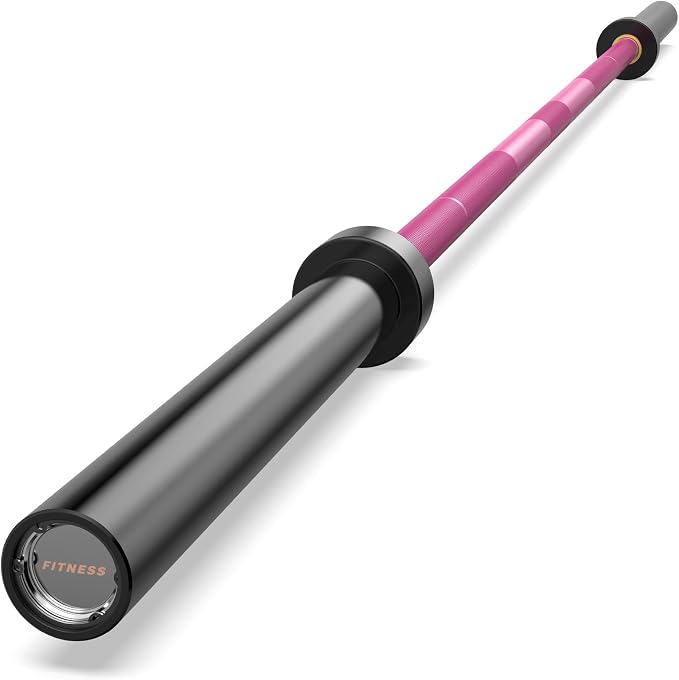 HANDBODE Olympic Barbell, 4FT, 5FT, 6FT & 7FT Weight Bar, Multiple Options | 2-Inch Needle Bearings, Hard Chrome Coating, Knurled Grip, Powerlifting, Bench Press, Deadlift, Squat, Hip Thrusts And Cleans
