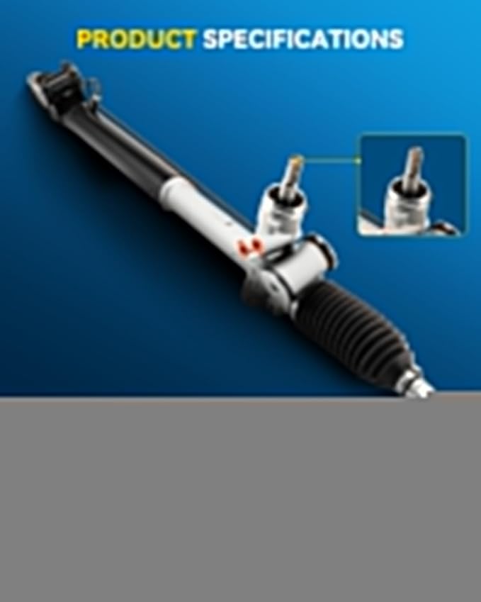 PHILTOP Hydraulic Power Steering Rack & Pinion Kit for Trailblazer, Envoy, Trailblazer EXT, Envoy XL, Rainier, Envoy XUV, Bravada, Ascender, 9-7x, with Outer Tie Rod Ends, Replace# 22-1014