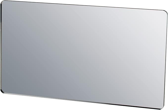 Marketing Holders Mirror Sheet 3" x 5" Plexiglass Decorative Tile Reflective Surface Plate for Home Decor and Tabletop Retail Product Display Showcases
