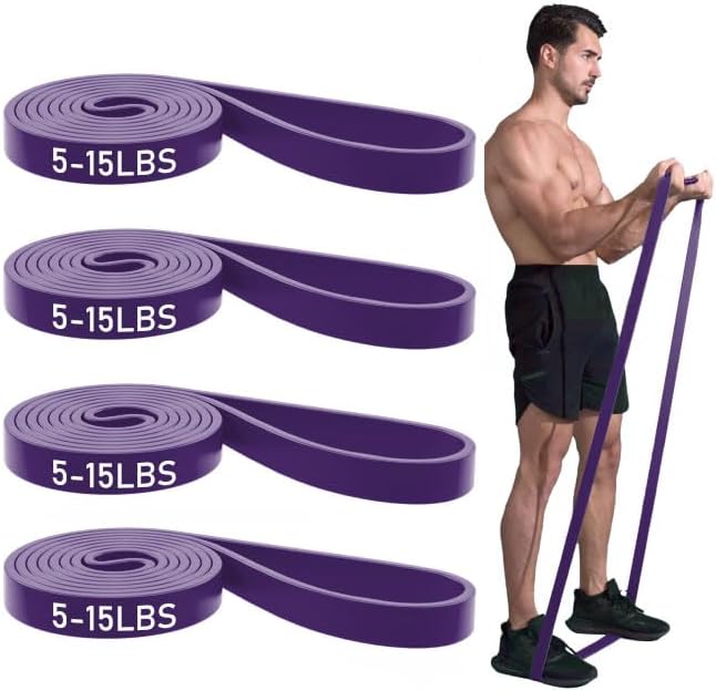 Resistance Bands, Pull Up Bands, Pull Up Assist Band Exercise Bands for Men & Women Working Out, Body Stretching, Physical Therapy, Muscle Training