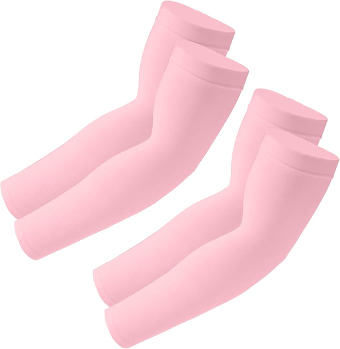 SHEVERCH Cooling Arm Sleeves Sun UV Protection Compression for Men Women | 2Pairs, UPF 50, Sports Compression,Tattoo Cover Up ,Fittness,Baseball,Basketball,Cycling,Hiking,Football,Outdoor