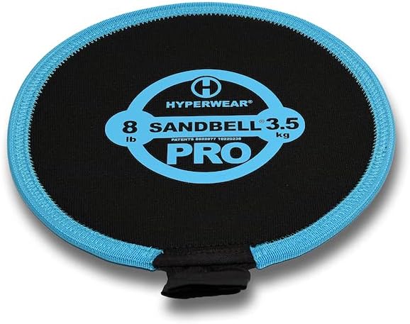 HYPERWEAR SandBell PRO - Empty - No Sand Included - Durable Vibrant Fitness Sandbags Available Sizes 6-70lbs