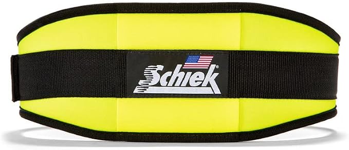 Schiek Sports 2006 Nylon 6 Inches Weight Lifting Belt - Support Belt for Power Lifting