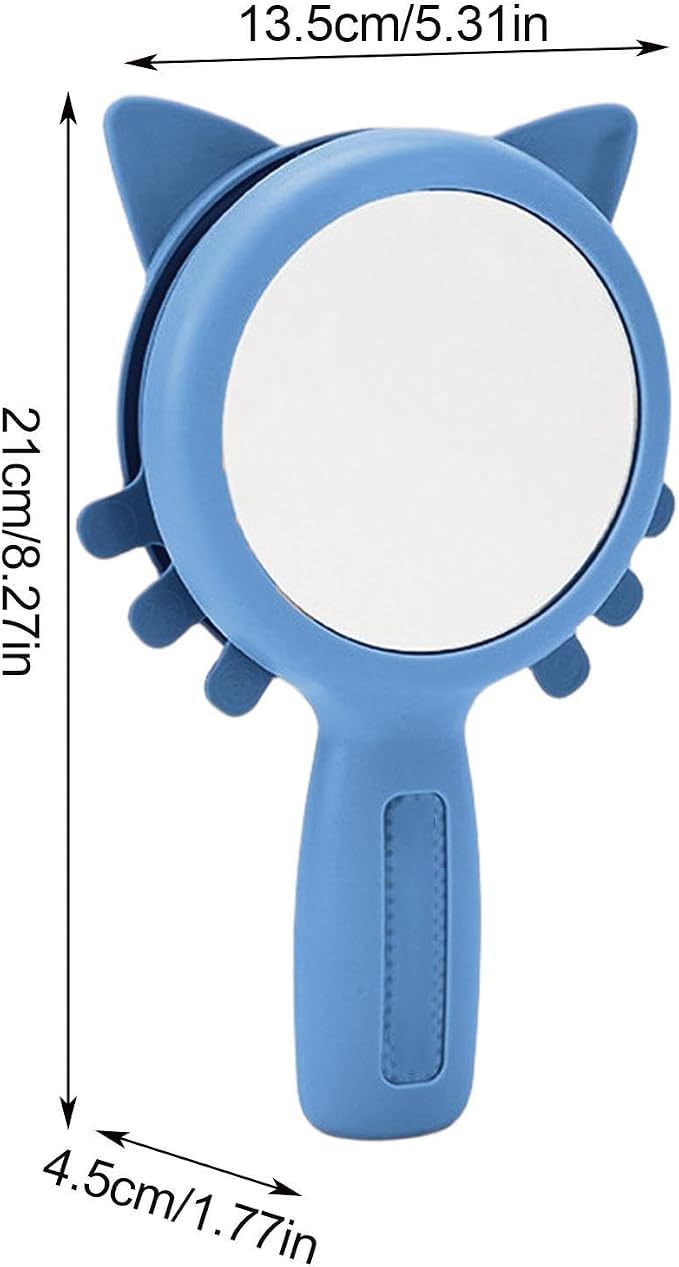 See My Feelings Mirror | Handheld Shatterproof Mirror | Calming Funny Anger Management Toys For Preschool Children Room Daycare Home School Kitchen Office Gym Hotel Party Camping Restaurant Playing Di