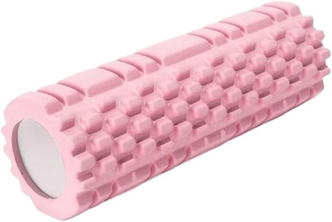High Density Foam Roller for Muscle Massage - Pain Relief for Back, Legs, and Arms(Pink)