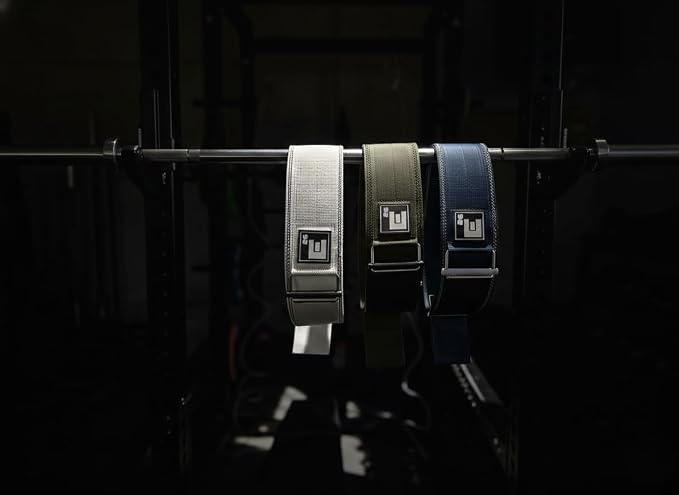 Element 26 Hybrid Leather Weight Lifting Belt | 4” Real Leather Back Support for Gym, Powerlifting, Body Building, Men, Women, Deadlift, Squat, Self Locking, Competition