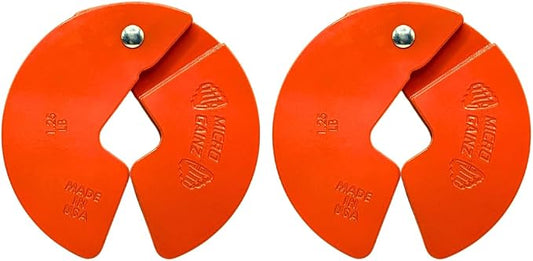 Micro Gainz 1.25LB Dumbbell Fractional Weight Plates, 2-Piece