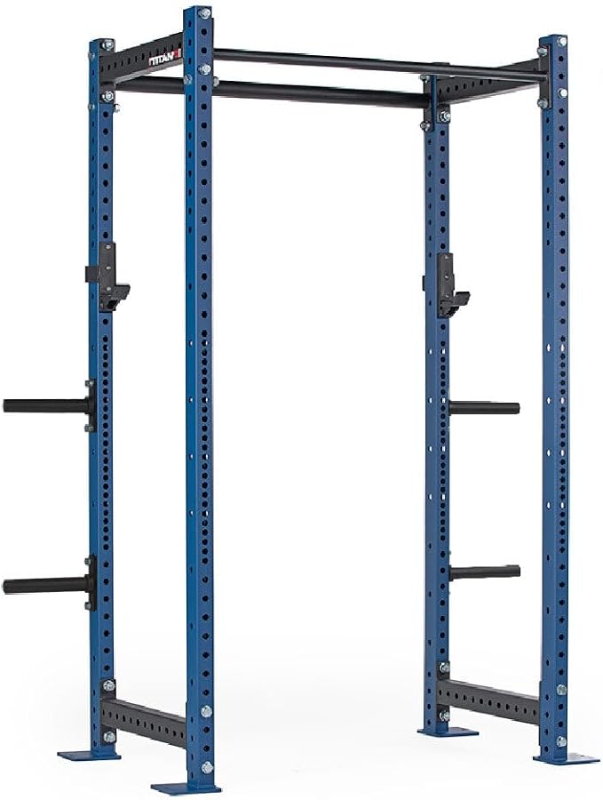 Titan Fitness T-3 Series Power Rack, 1,100 LB Capacity Cage for Weightlifting and Strength Training