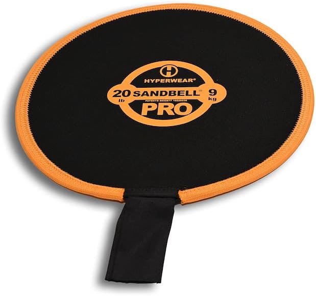 HYPERWEAR SandBell PRO - Empty - No Sand Included - Durable Vibrant Fitness Sandbags Available Sizes 6-70lbs