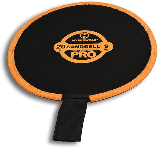 HYPERWEAR SandBell PRO - Empty - No Sand Included - Durable Vibrant Fitness Sandbags Available Sizes 6-70lbs
