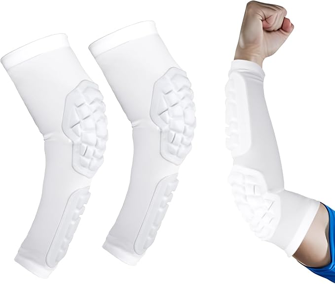 AceList Elbow Pad Arm Sleeves for Adults & Kids Shock-Absorbing EVA Padding Non-Slip Breathable Sports Protection