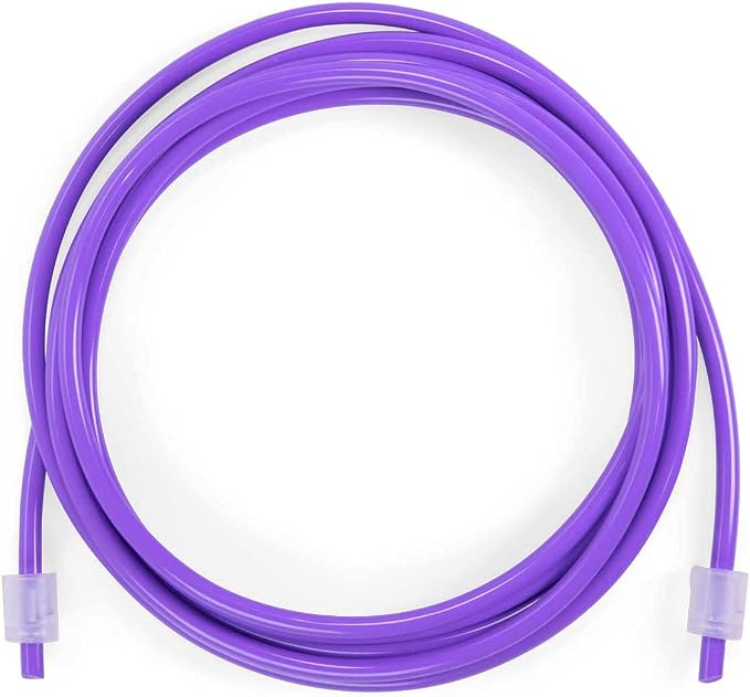 Elite Jumps, PVC Jump Rope Replacement Cord, 10' Rope with Snap-Lock Cord Ends - 4mm/5mm/6mm PVC Cord