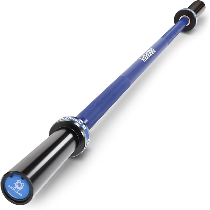 Ceramic Olympic Barbell 4/5/6FT – Short 2" Bar for Home Gym | Alloy/A3/45 steel. 400-500LB. 28mm knurled grip. Brass bushings. Squat, bench, deadlift, hip thrust. Fits standard plates.