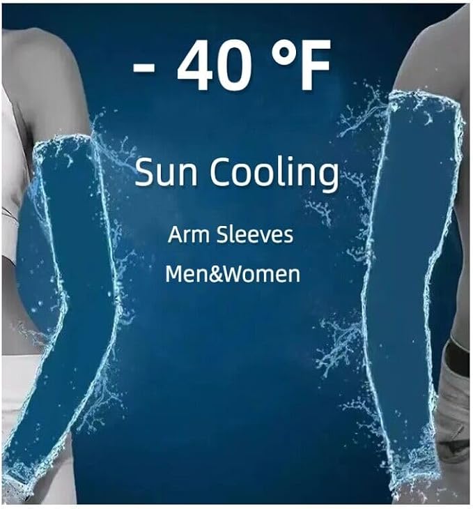 KUHNMARVIN 2 Pairs Arm Sleeves Compression UV Protection Cooling Sun Sleeves Tattoo Cover Up Basketball Arm Sleeves Football