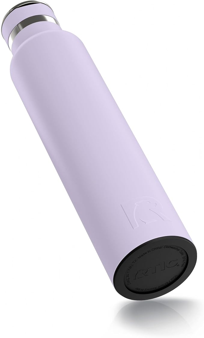 RTIC 26oz Journey Water Bottle, Ceramic Lined, Dusty Lilac | Stainless Steel Metal, Insulated for Hot and Cold Drinks, Sports, Travel and Camping