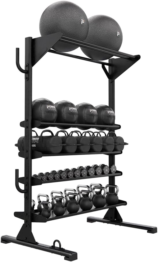 Power Systems Elite Rubber Kettlebell - Premium Molded Rubber & Perfect for Your Training Space