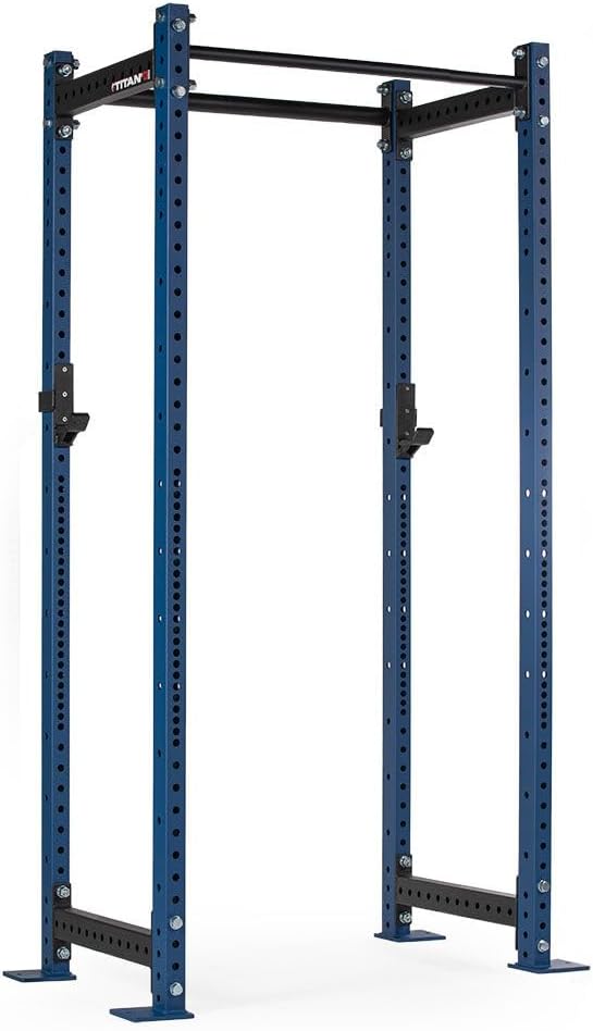 Titan Fitness T-3 Series Power Rack, 1,100 LB Capacity Cage for Weightlifting and Strength Training