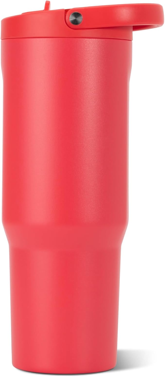 HydroJug Sport 32 oz Insulated Stainless Steel Water Bottle, Fruit Punch