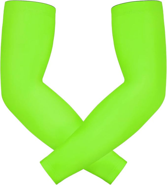 HDE Arm Compression Sleeves for Kids Basketball Shooting Sleeve Youth Sports Cooling Sun Protection Football Baseball 1 Pair