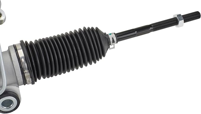 T-Bird Power Steering Rack & Pinion & Offset Bushings, For 82-88 Mustang II | All New Construction with Premium Internals, Includes Offset Bushings and AN6 Adapters, 2.5 Turn Lock to Lock Steering