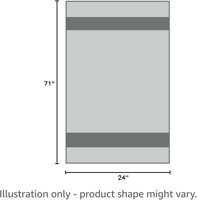Manduka Yogitoes Hot Yoga Mat Towel - 71" | Moisture Activated Grip | Patented Silicone Nubs | Highly Absorbent, Durable & Easy Care | Made from Recycled Materials | 71 x 24 Inches | Deep Sea