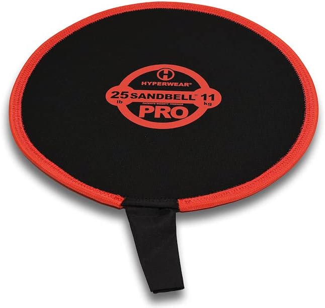 HYPERWEAR SandBell PRO - Empty - No Sand Included - Durable Vibrant Fitness Sandbags Available Sizes 6-70lbs