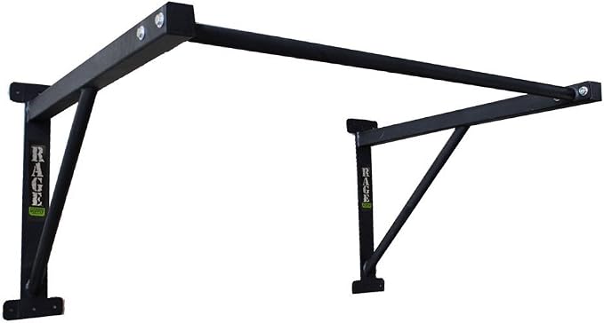 Wall Mounted Pull Up Bar, Heavy-Duty Steel, 500lbs Weight Capacity