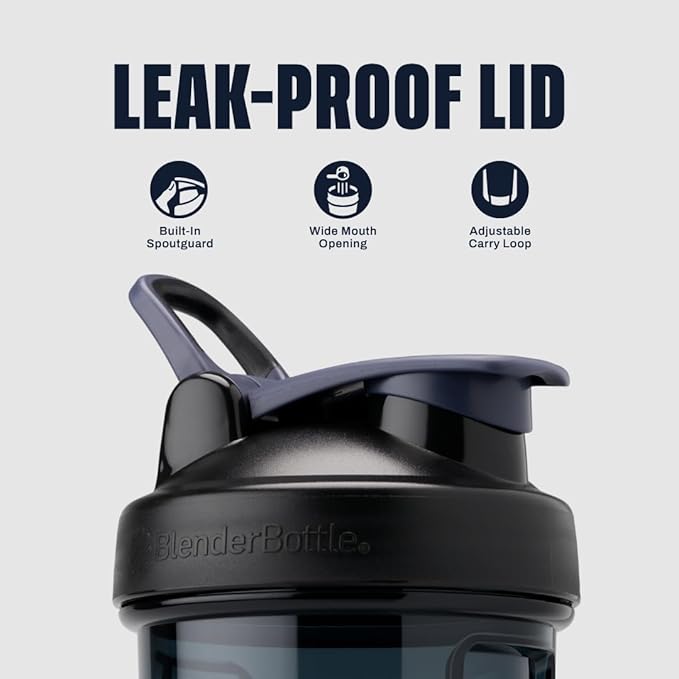 BlenderBottle ProSeries Tritan Shaker Bottle 32 oz Black
