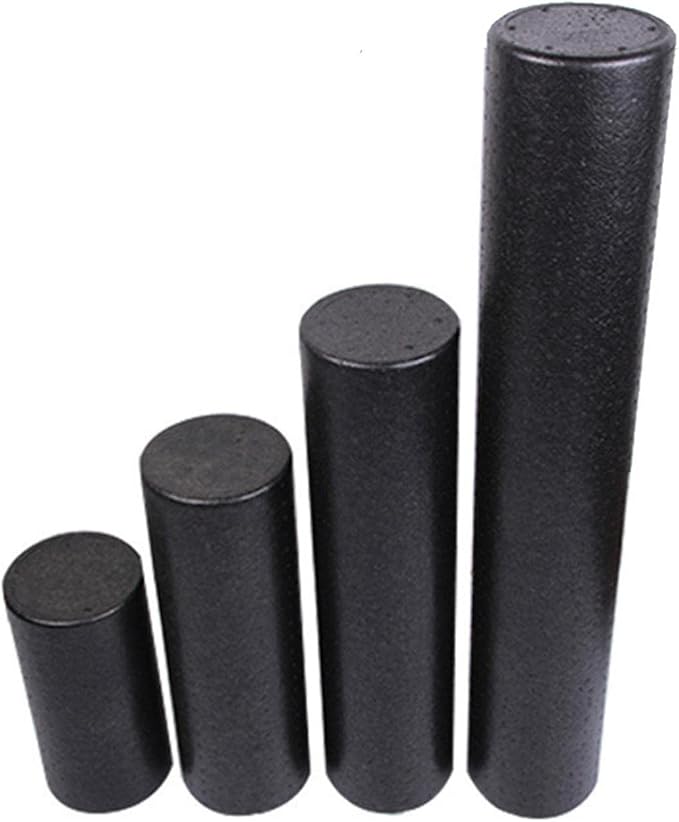 Round Foam Roller Pilates Roller High Density Column Exercise Roller Muscle Massage Block Lightweight PP Sturdy Construction Suitable for