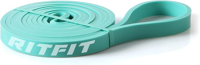 RitFit Pull Up Assist Band in Natural Latex for Stretching and Mobility | Resistance Band,Eco-Friendly Latex, Pull-Ups Powerlifting, Physical Therapy Rehab, Full-Body Training, Mobility Training