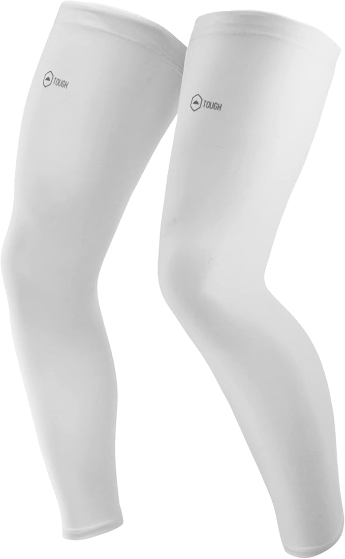 Tough Outdoors Leg Compression Sleeve - Leg Sleeves for Men & Women - Compression Calf Sleeves - Basketball Football Cycling