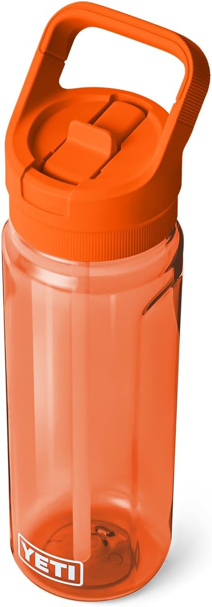 YETI Yonder 750 ml/25 oz Water Bottle with Yonder Straw Cap, King Crab