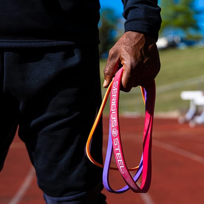 Short Resistance Bands - 12" by Serious Steel Fitness