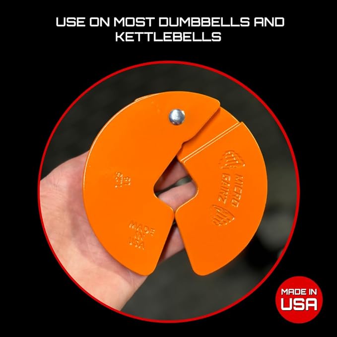 Micro Gainz 1.25LB Dumbbell Fractional Weight Plates, 2-Piece